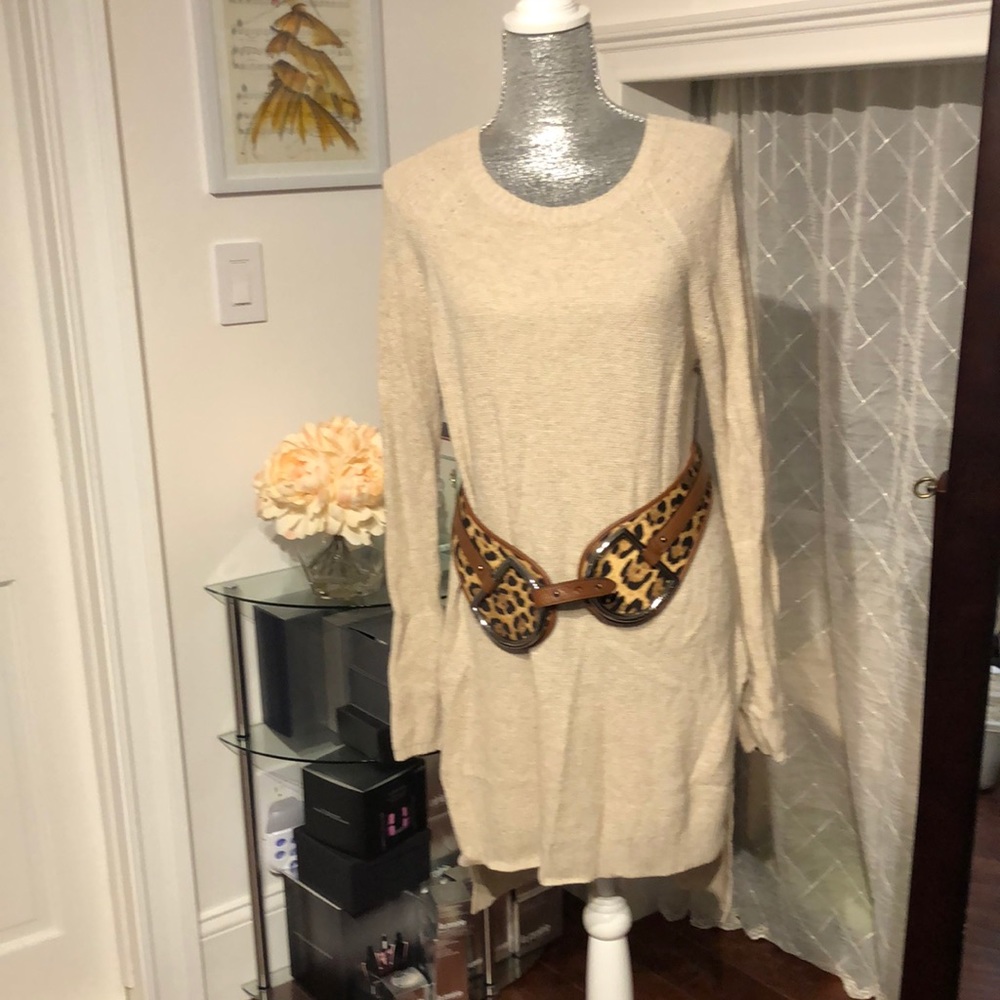 MOTH SWEATER DRESS